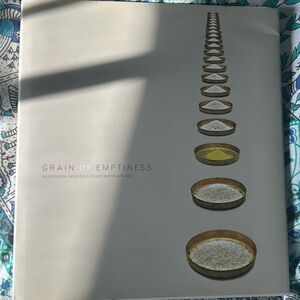 Grain of Emptiness Buddhism Inspired Contemporary Art Coffee Table Art Book.